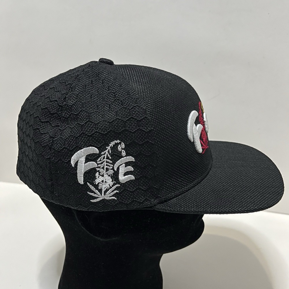 Fireweed Extracts Grateful Head Black Hat Collab Satin Lining - Picture 4 of 7